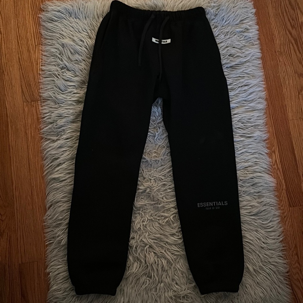 Fear of God Essentials Black Sweatpants